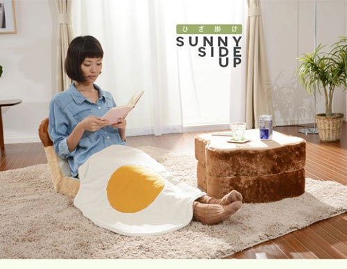 煎蛋毛毯