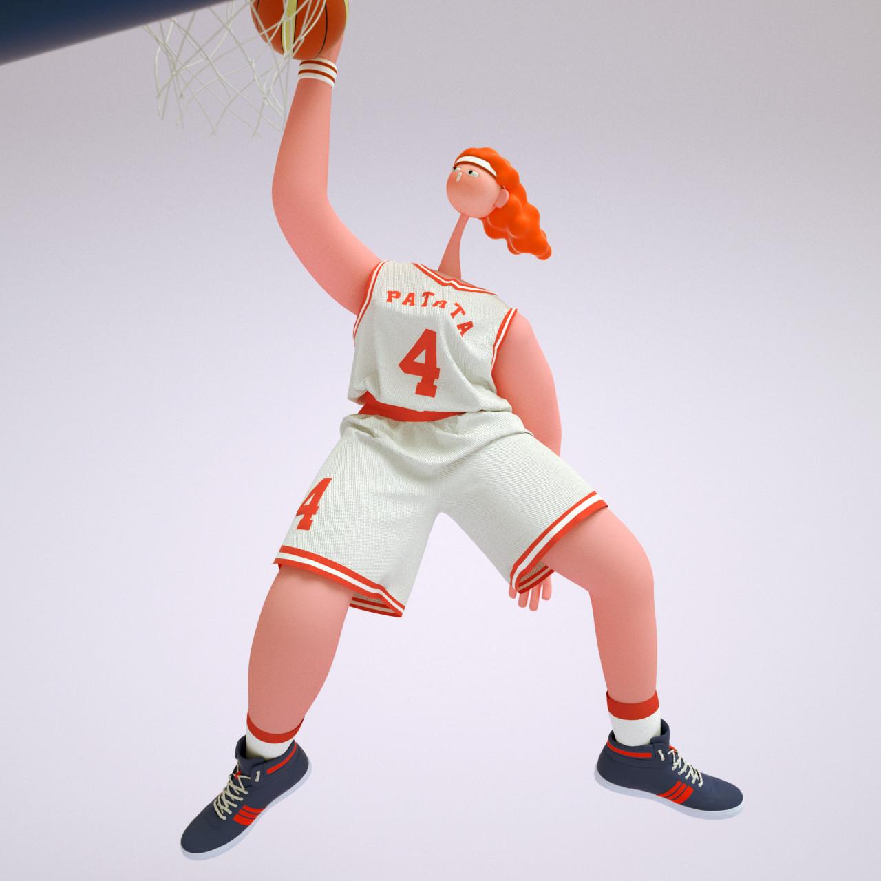 Cabeza Patata情侣设计师强强联手：女生平面插画，男生3D设计