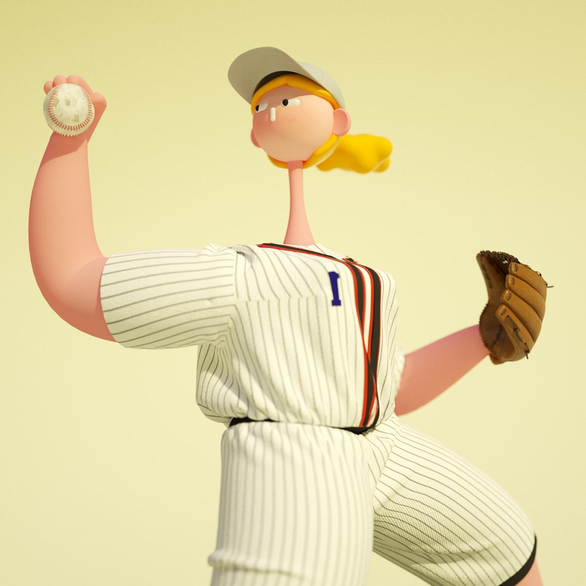 Cabeza Patata情侣设计师强强联手：女生平面插画，男生3D设计