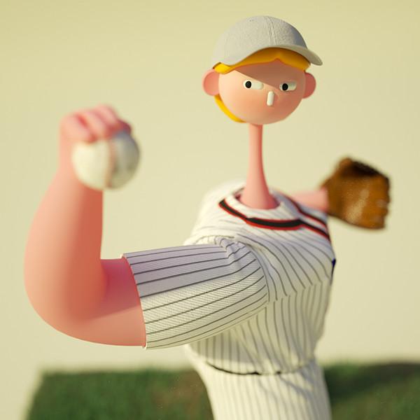 Cabeza Patata情侣设计师强强联手：女生平面插画，男生3D设计