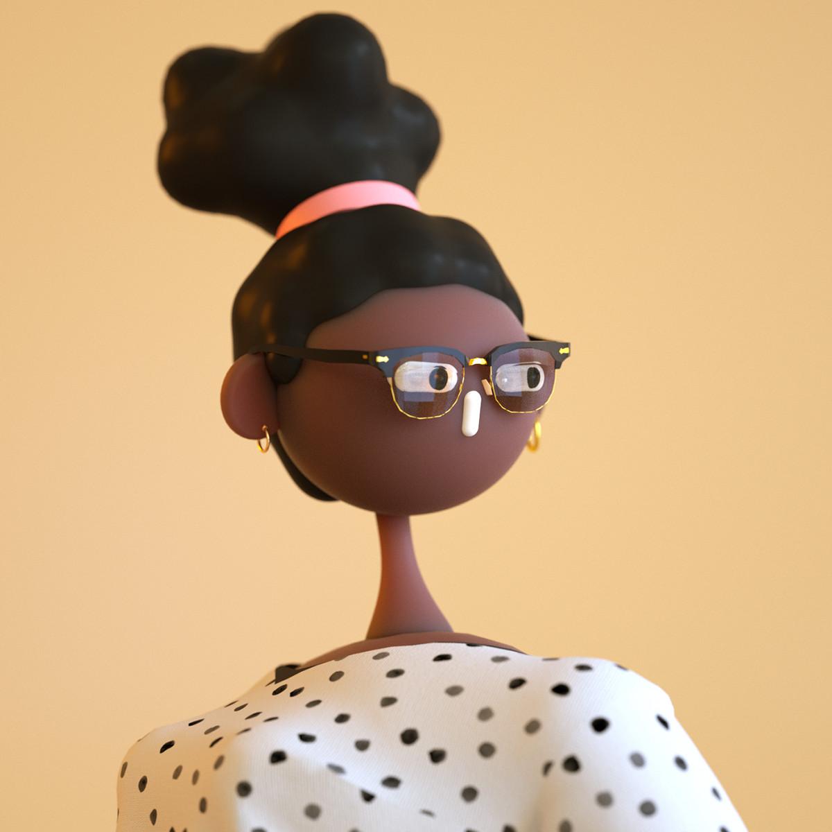 Cabeza Patata情侣设计师强强联手：女生平面插画，男生3D设计