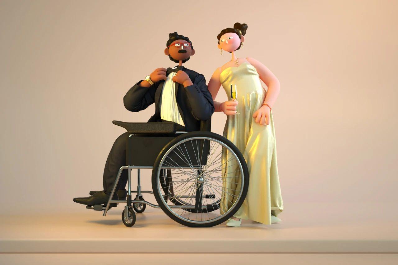 Cabeza Patata情侣设计师强强联手：女生平面插画，男生3D设计