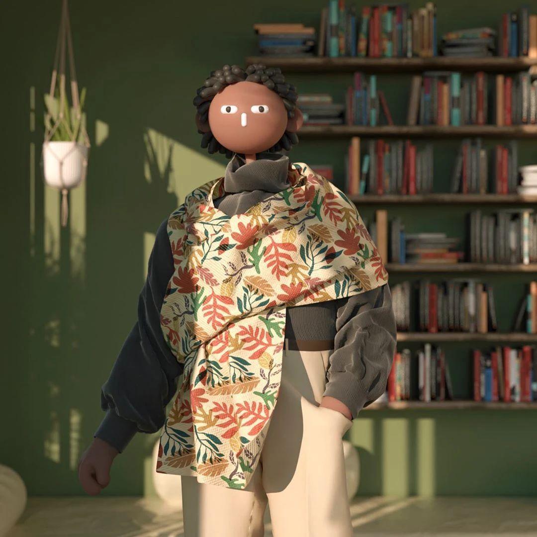 Cabeza Patata情侣设计师强强联手：女生平面插画，男生3D设计