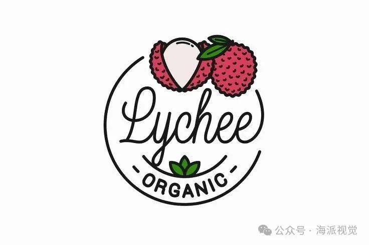 以荔枝为主题的LOGO设计!这创意太 “荔” 害了 以荔枝为主题的LOGO设计!这创意太 “荔” 害了