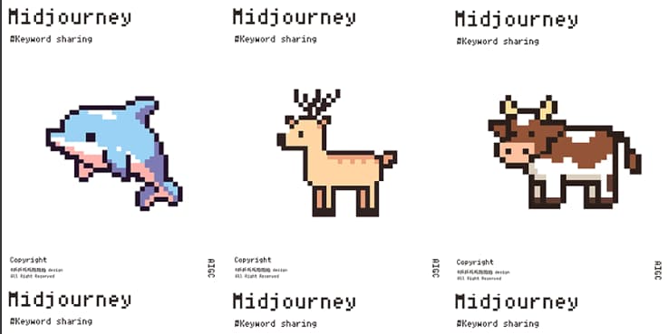 AI 生成可爱像素风设计，效率提升 10 倍（附AI提示词）