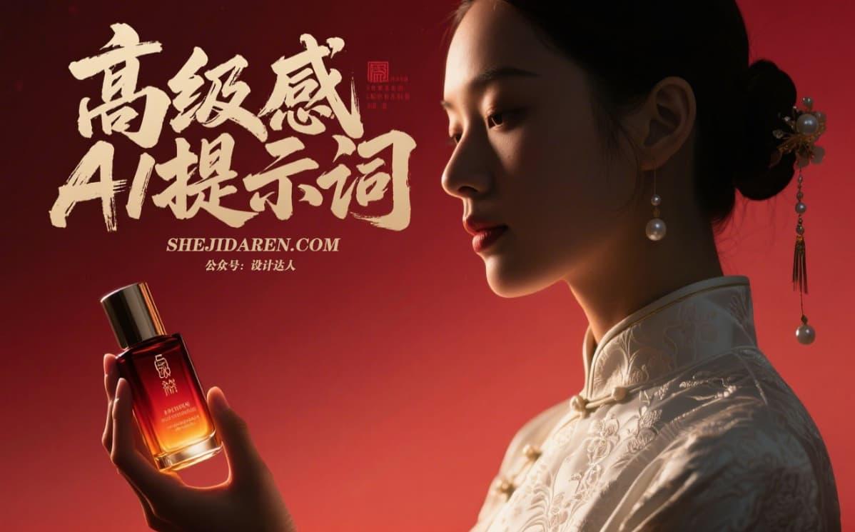 高级感AI提示词，一键生成商品模特电商海报！