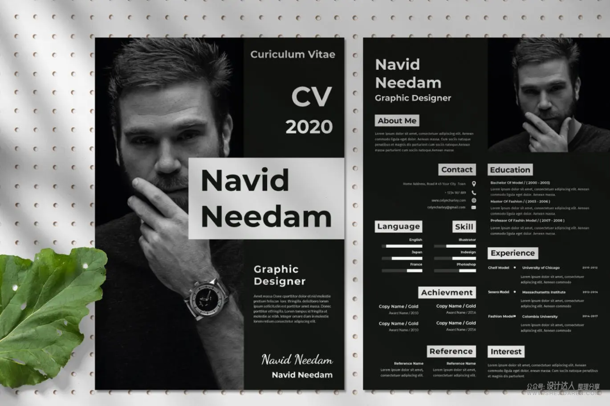 简历太丑？这有12份排版优秀的个人简历模板